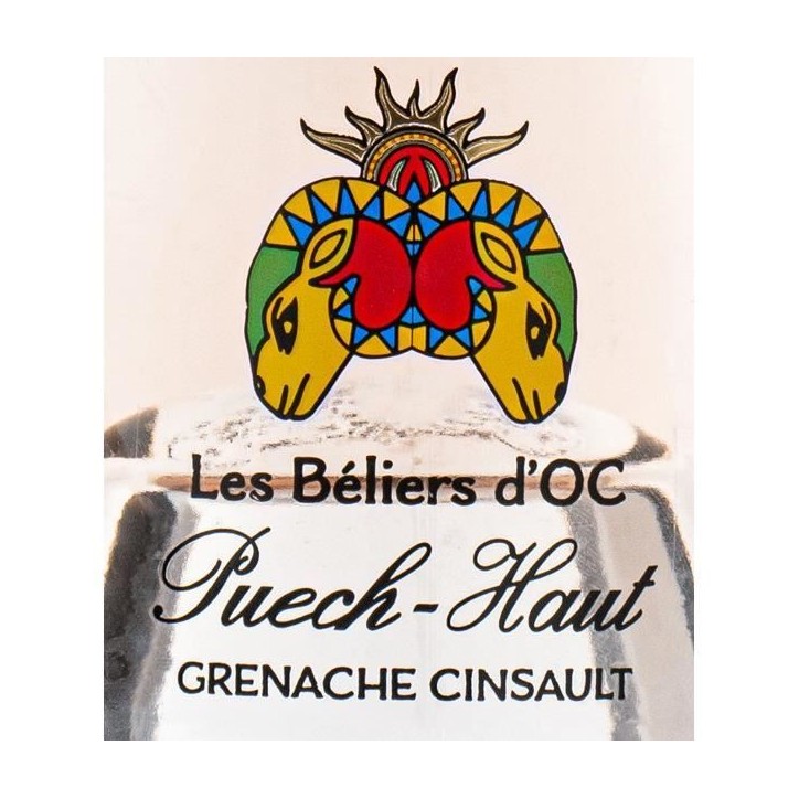Château Puech-Haut Les Béliers d'Oc 2025 Grenache cinsault - Vin rose de Languedoc