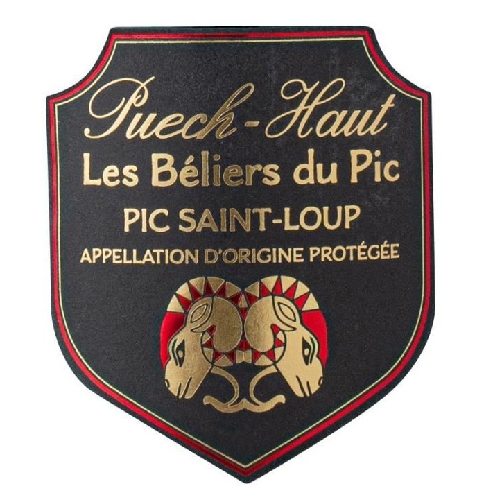 Château Puech-Haut Les Béliers du Pic 2021 Syrah - Vin rouge de Languedoc