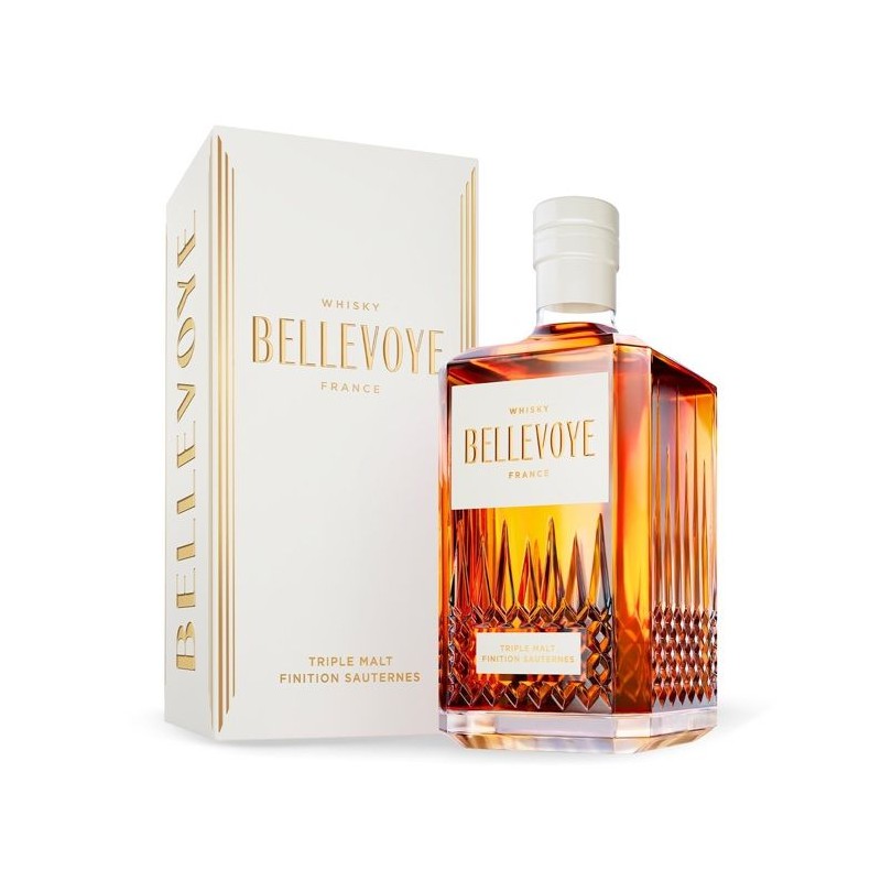 BELLEVOYE - BLANC - Whisky - Triple Malt - Origine : France - 40 % alc