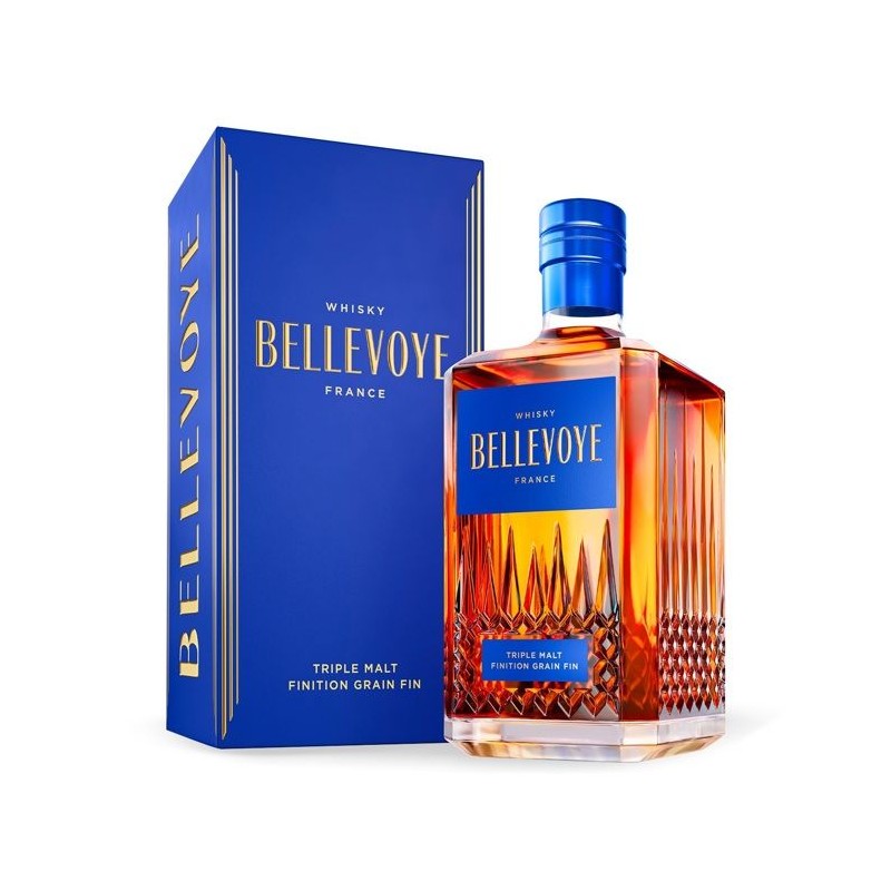 BELLEVOYE - BLEU - Whisky - Triple Malt - Origine : France - 40 % alco