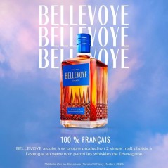 BELLEVOYE - BLEU - Whisky - Triple Malt - Origine : France - 40 % alco