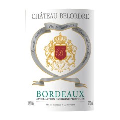Château Belordre 2023 Bordeaux - Vin blanc sec de Bordeaux
