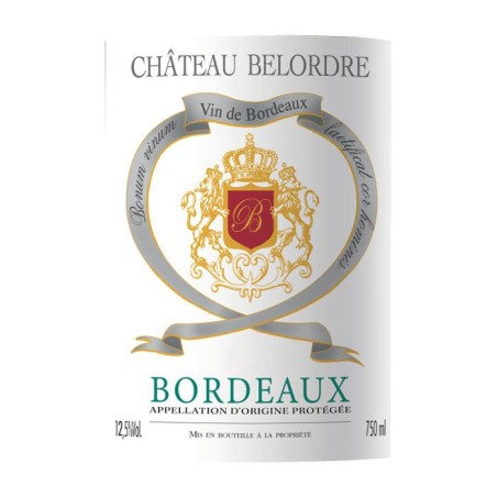 Château Belordre 2023 Bordeaux - Vin blanc sec de Bordeaux