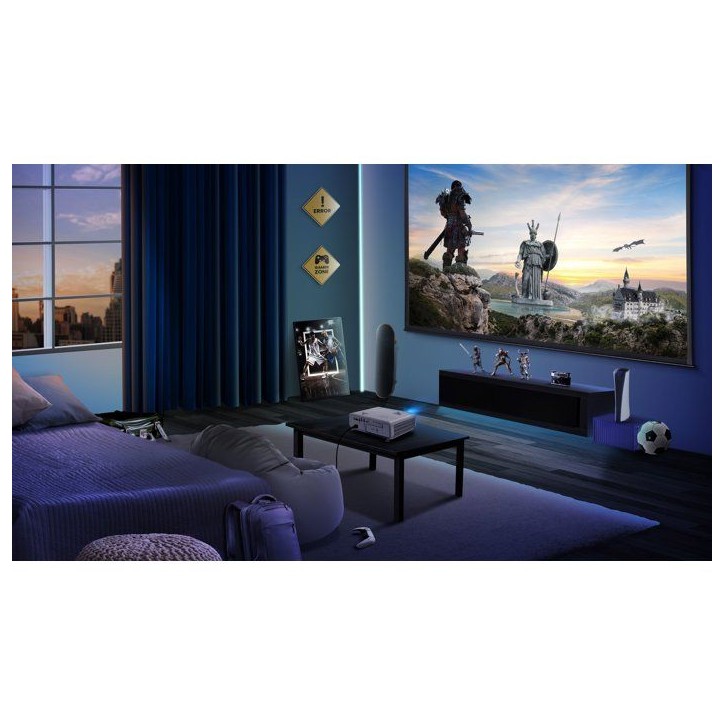 Vidéoprojecteur gaming BENQ X500i 4K UHD HDR 4LED 2200 AL 4,16 ms Mode Jeu Auto Vidéoprojecteur gaming BENQ X500i 4K UHD HDR 4LED 2200 AL 4,16 ms Mode Jeu Auto