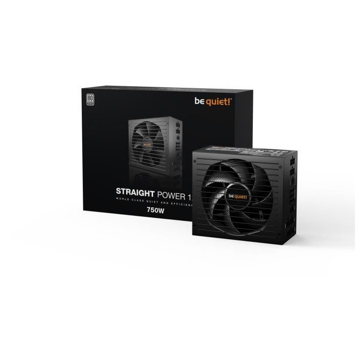 Be quiet! - BN336 Straight Power 12 Platinum - Alimentation PC - 750 W Be quiet! - BN336 Straight Power 12 Platinum - Alimentation PC - 750 W