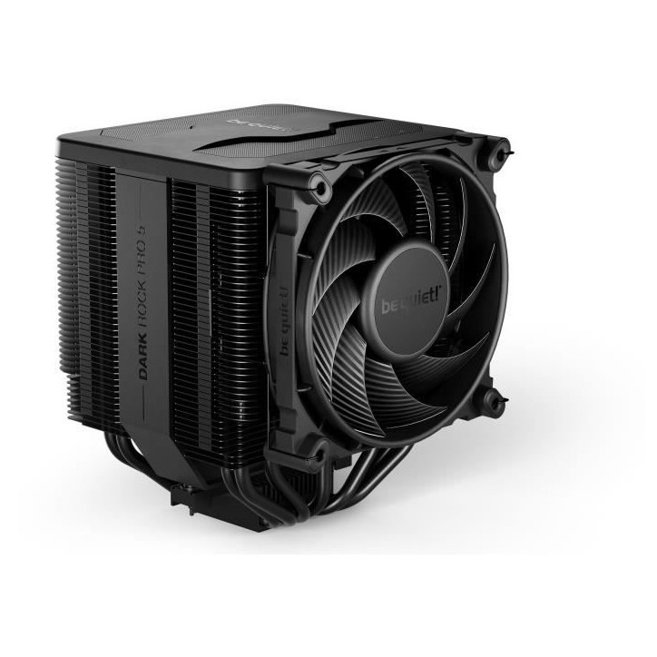 Ventirad CPU - BE QUIET! - Dark Rock Pro 5 - Compatible Intel et AMD - Aluminium et cuivre - Noir Ventirad CPU - BE QUIET! - Dark Rock Pro 5 - Compatible Intel et AMD - Aluminium et cuivre - Noir
