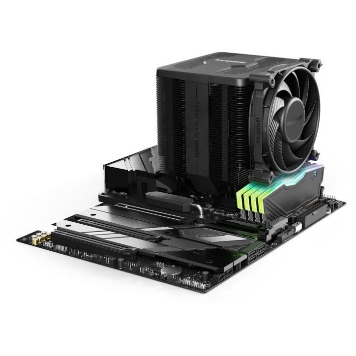 Ventirad CPU - BE QUIET! - Dark Rock Pro 5 - Compatible Intel et AMD - Aluminium et cuivre - Noir Ventirad CPU - BE QUIET! - Dark Rock Pro 5 - Compatible Intel et AMD - Aluminium et cuivre - Noir