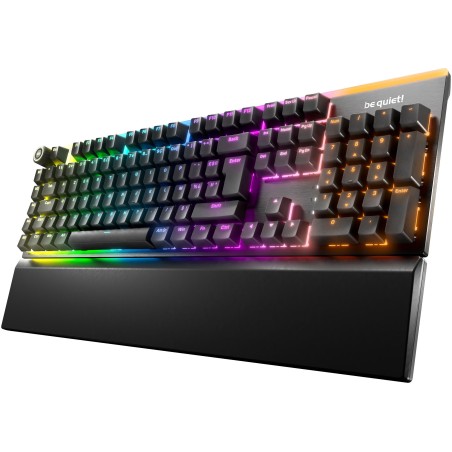 Clavier mécanique Gamer - Silent Linear - BE QUIET! - Light Mount - FR ISO - ARGB