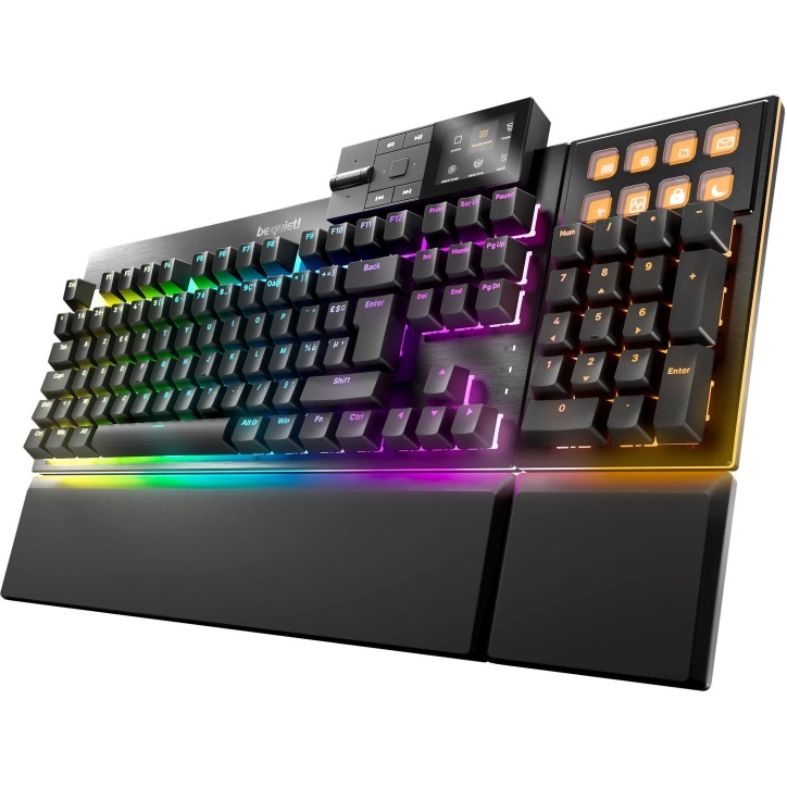 Clavier mécanique Gamer - Silent Tactile - BE QUIET! - Dark Mount - FR ISO - ARGB Clavier mécanique Gamer - Silent Tactile - BE QUIET! - Dark Mount - FR ISO - ARGB