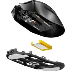 Souris - Sans fil - BE QUIET! - Dark Perk Ergo - Noir