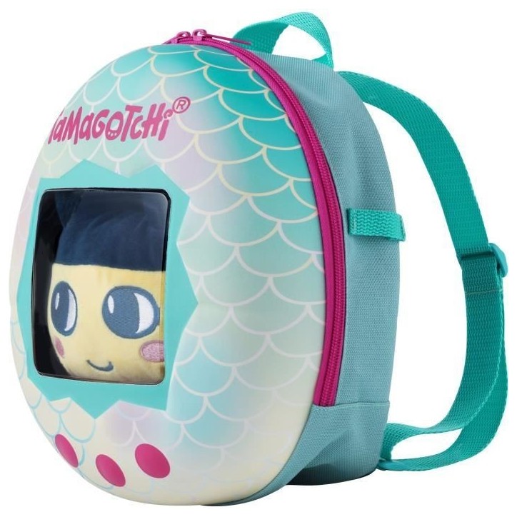 Sac a dos et sa Peluche 3 en 1 - BANDAI - Tamagotchi - 90779