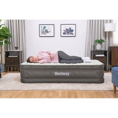 BESTWAY Bestway Lit gonflable 1 place 191 x 97 x 46 cm pompe électriq