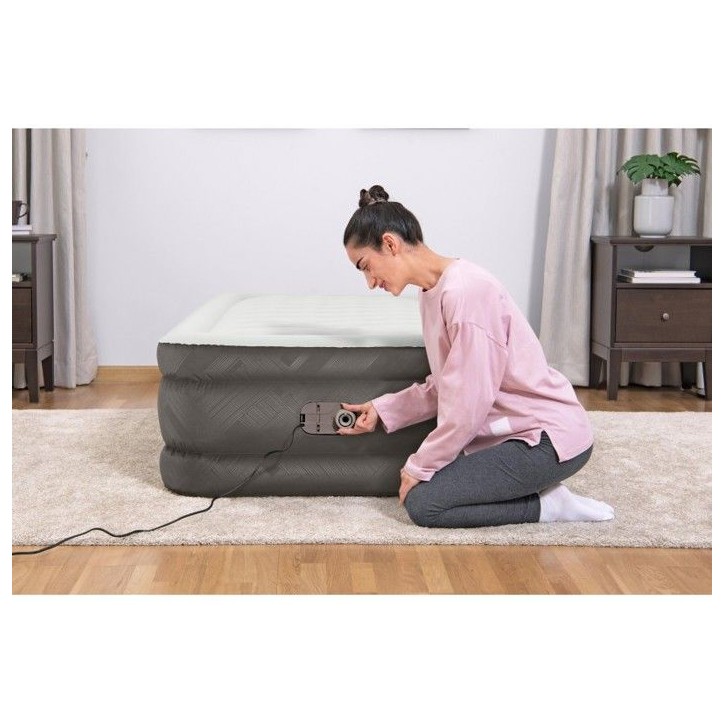 BESTWAY Bestway Lit gonflable 1 place 191 x 97 x 46 cm pompe électrique intégrée
