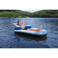 Bouée gonflable - Bestway - matelas Hydroforce - 1 place - 183 x 97 x