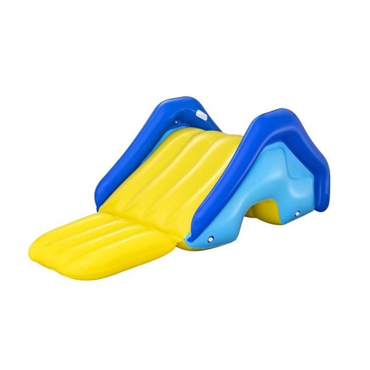 Toboggan gonflable géant - BESTWAY - 52453 - 247 x 124 x 100 cm - 3 ans et + - 75 kg Toboggan gonflable géant - BESTWAY - 52453 - 247 x 124 x 100 cm - 3 ans et + - 75 kg