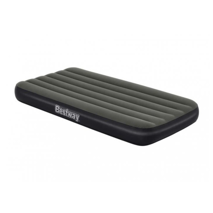 Matelas gonflable - BESTWAY - Tritech - 1 place - 1,88 m x 99 cm - Confort durable Matelas gonflable - BESTWAY - Tritech - 1 place - 1,88 m x 99 cm - Confort durable