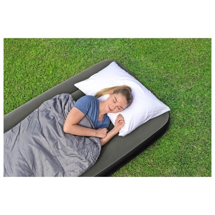 Matelas gonflable - BESTWAY - Tritech - 1 place - 1,88 m x 99 cm - Confort durable Matelas gonflable - BESTWAY - Tritech - 1 place - 1,88 m x 99 cm - Confort durable