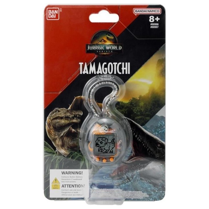 Tamagotchi Nano - BANDAI - Tamagotchi - NT90997 - Jurassic World - Marron