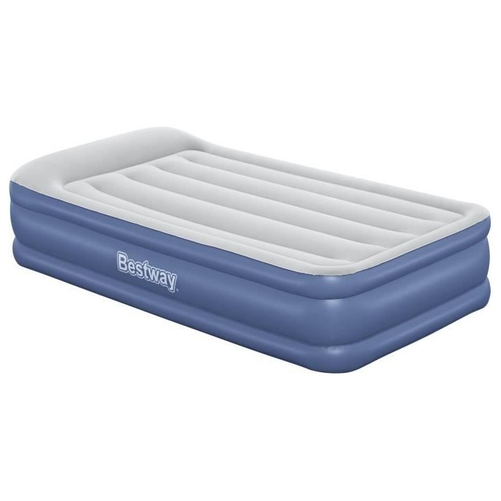 Lit gonflable - BESTWAY - 67628 - 1 place - 191 x 97 x 46 cm, pompe électrique intégrée, cadre de lit Lit gonflable - BESTWAY - 67628 - 1 place - 191 x 97 x 46 cm, pompe électrique intégrée, cadre de lit