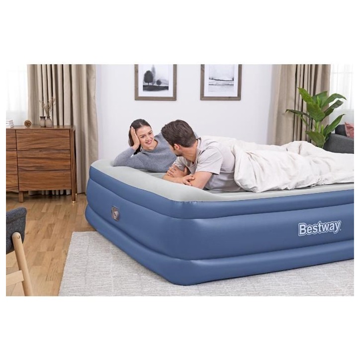 Matelas gonflable Tritech air mattress king built-in ac pump - Bestway Matelas gonflable Tritech air mattress king built-in ac pump - Bestway