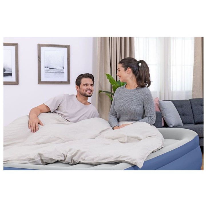 Matelas gonflable Tritech air mattress king built-in ac pump - Bestway Matelas gonflable Tritech air mattress king built-in ac pump - Bestway
