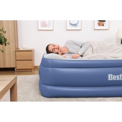Lit gonflable - Bestway - Tritech - 152 x 203 x 46 cm - 2 places - Pom