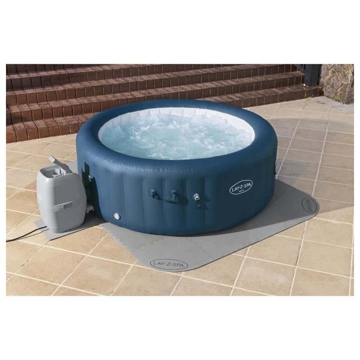 BESTWAY - Tapis de sol pour spa carré ou rond Lay-Z-Spa 196 x 196 cm BESTWAY - Tapis de sol pour spa carré ou rond Lay-Z-Spa 196 x 196 cm