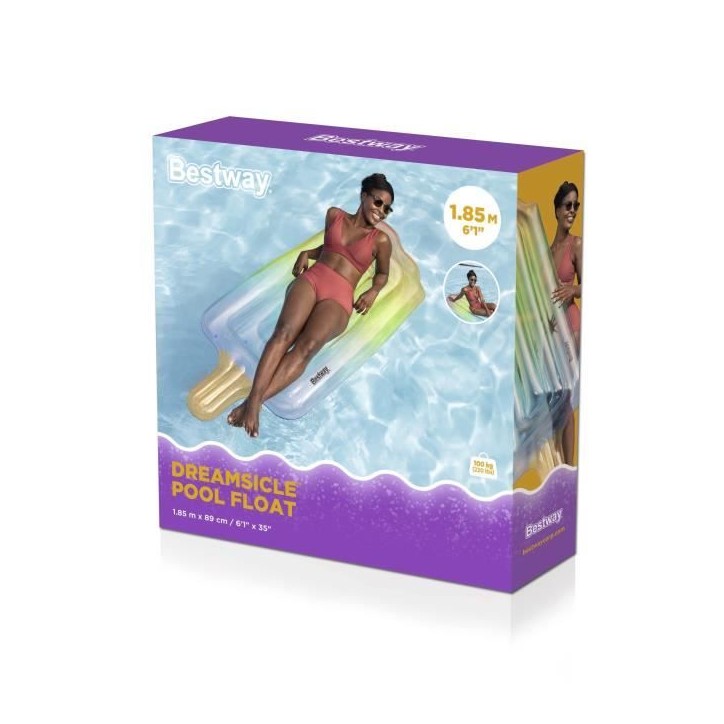 Matelas gonflable de piscine - BESTWAY - Eskimo Matelas gonflable de piscine - BESTWAY - Eskimo