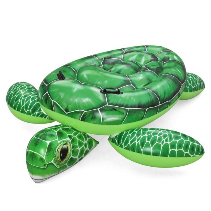 Bouée a chevaucher - Bestway - Tortue - 153 x 140 x 38 cm