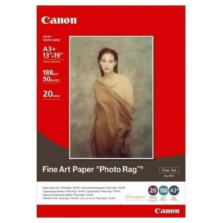 Papier photo CANON PP-201 260g/m2 - Format A3 - 20 feuilles Papier photo CANON PP-201 260g/m2 - Format A3 - 20 feuilles