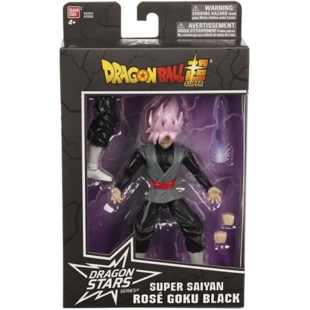 Figurine articulée Goku Black Super Saiyan Rosé - Dragon Ball - BANDAI