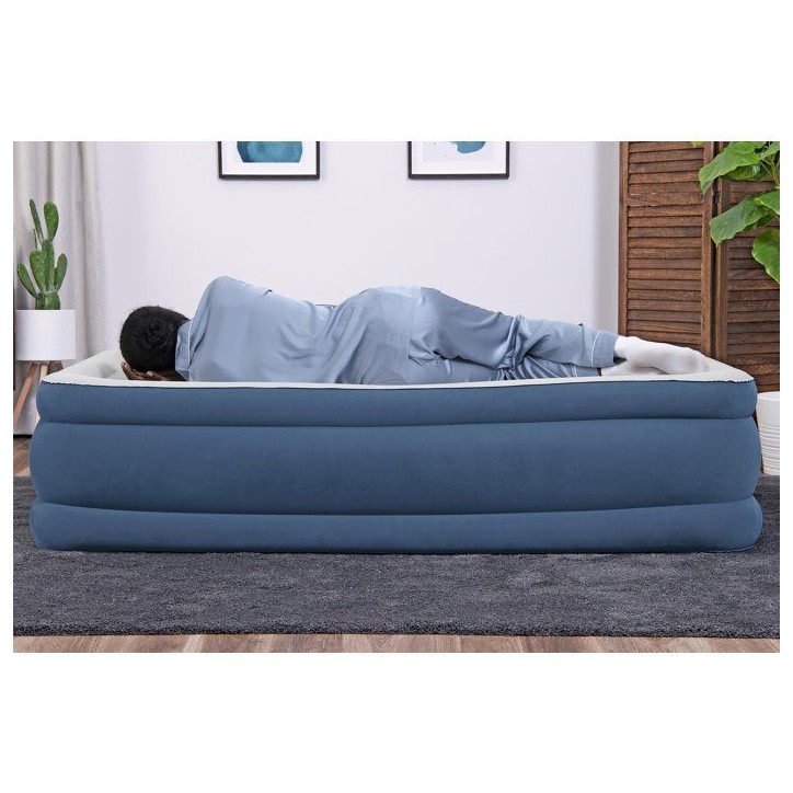 Bestway AlwayzAire™ Matelas gonflable une personne Twin avec double pompe intégrée 1,91 m x 97 cm x 46 cm Bestway AlwayzAire™ Matelas gonflable une personne Twin avec double pompe intégrée 1,91 m x 97 cm x 46 cm