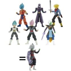 Figurine articulée Goku Black Super Saiyan Rosé - Dragon Ball - BAND