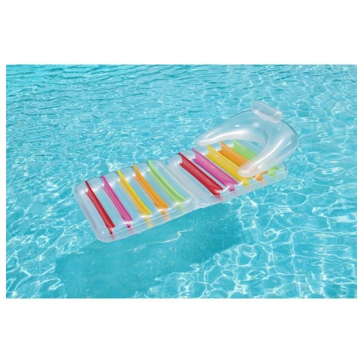 Matelas gonflable de piscine - BESTWAY - Chaise longue pliante Matelas gonflable de piscine - BESTWAY - Chaise longue pliante