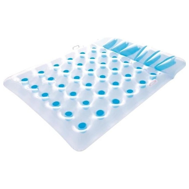 Matelas gonflable de piscine double - BESTWAY - Bleu Matelas gonflable de piscine double - BESTWAY - Bleu