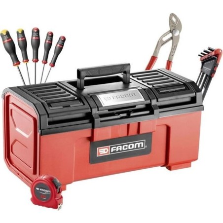 Boite a Outils - FACOM - BP.C19NCM1PB + 16 Outils (Livré avec 5 Tvis