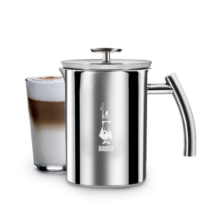 Mousseur a lait - BIALETTI - CAPPUCCINATORE - 330 ml - Acier Mousseur a lait - BIALETTI - CAPPUCCINATORE - 330 ml - Acier