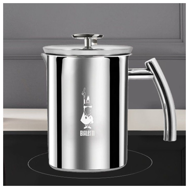 Mousseur a lait - BIALETTI - CAPPUCCINATORE - 330 ml - Acier Mousseur a lait - BIALETTI - CAPPUCCINATORE - 330 ml - Acier