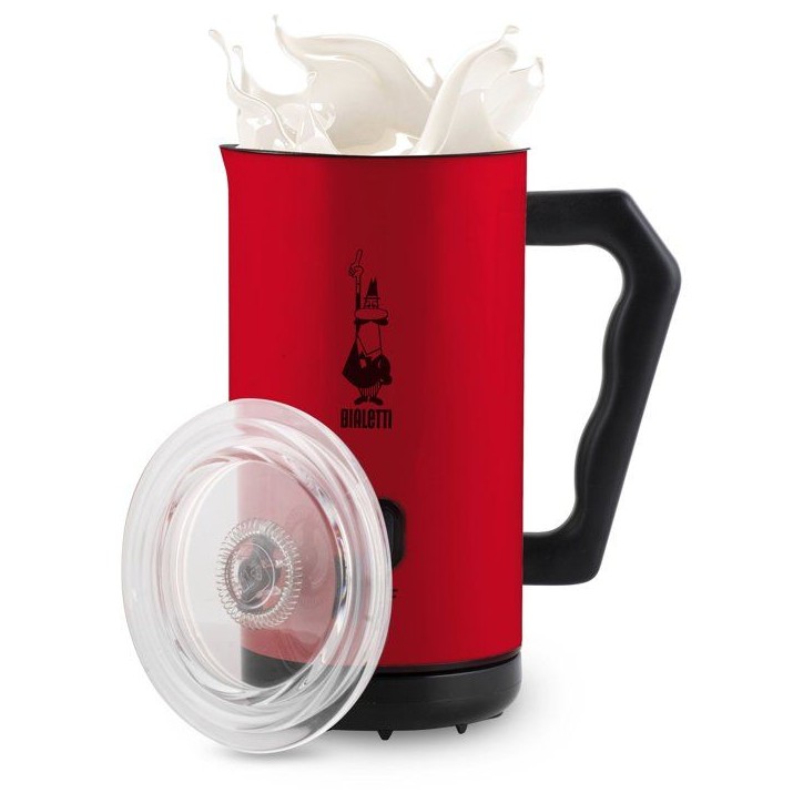 Mousseur a lait électrique - BIALETTI - MKF02 - 300 ml - Rouge Mousseur a lait électrique - BIALETTI - MKF02 - 300 ml - Rouge