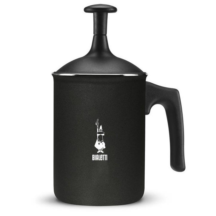 Mousseur a lait manuel - BIALETTI - PERFETTO CREMA - 160 ml - Noir Mousseur a lait manuel - BIALETTI - PERFETTO CREMA - 160 ml - Noir