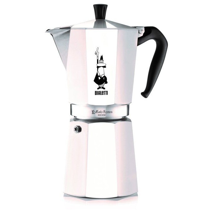 Cafetiere italienne - BIALETTI - Moka Express - Tous feux sauf induction - 12 tasses - 770 ml - Inox Cafetiere italienne - BIALETTI - Moka Express - Tous feux sauf induction - 12 tasses - 770 ml - Inox