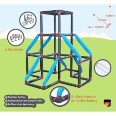 Big - Kraaxxl La Tour - Structure d'Escalade pour Enfants en Plastique