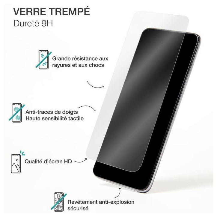 Verre trempé IPhone17/IPhone16 Pro - 2,5D - SmartFrame Verre trempé IPhone17/IPhone16 Pro - 2,5D - SmartFrame