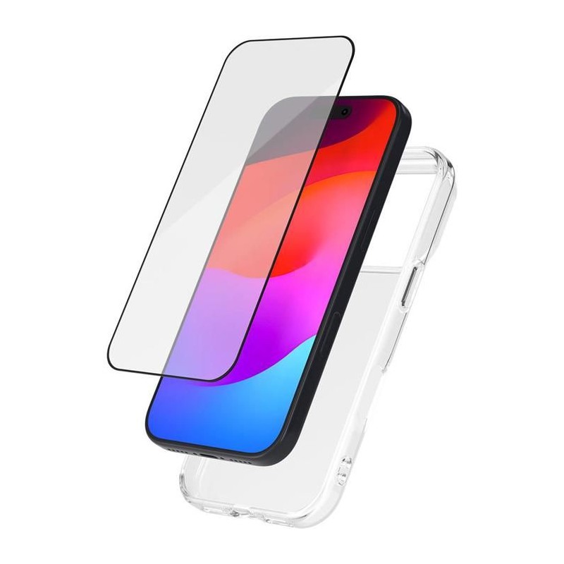 Pack coque + verre trempé - IPhone17 Pro - 2,5 D - SmartFrame