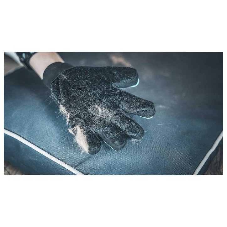 Gant de toilettage - VETOCANIS - 4 en 1 - Silicone - Nettoyage - Massage - Poils Gant de toilettage - VETOCANIS - 4 en 1 - Silicone - Nettoyage - Massage - Poils