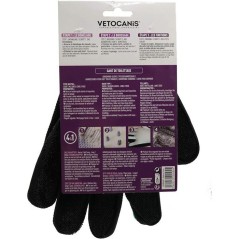 Gant de toilettage - VETOCANIS - 4 en 1 - Silicone - Nettoyage - Massa