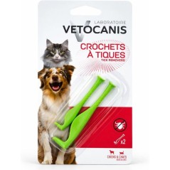 Crochet a tiques - VETOCANIS - Chien et Chat - Sans produits chimiques