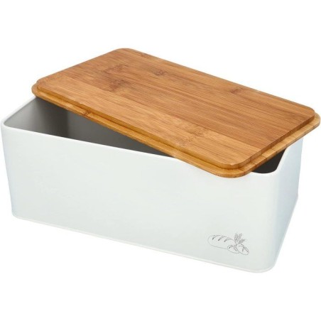 Boîte a pain - BIRKMANN - Avec couvercle - 33 x 18 x 13 cm - Bambou
