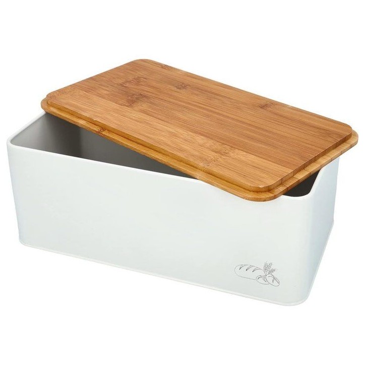 Boîte a pain - BIRKMANN - Avec couvercle - 33 x 18 x 13 cm - Bambou Boîte a pain - BIRKMANN - Avec couvercle - 33 x 18 x 13 cm - Bambou