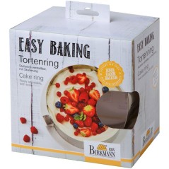 Cercle de pâtisserie - BIRKMANN - EASY BAKING - Acier - Indication de